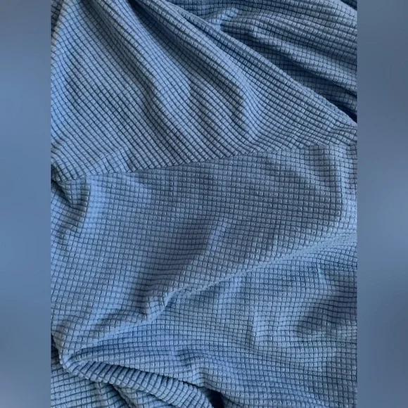 Light Blue Loveseat Sofa Slipcover - Picture 5 of 8